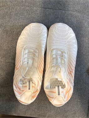 Never Worn White & Peach Athletic Water Shoes